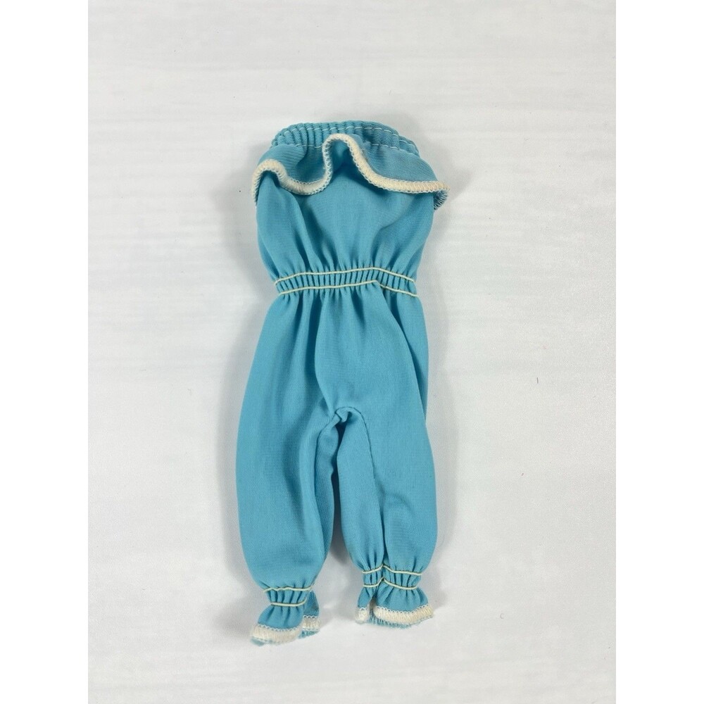 Vintage 1982 Barbie Fashion Fun # 5717 Blue City Fun Romper Jumpsuit